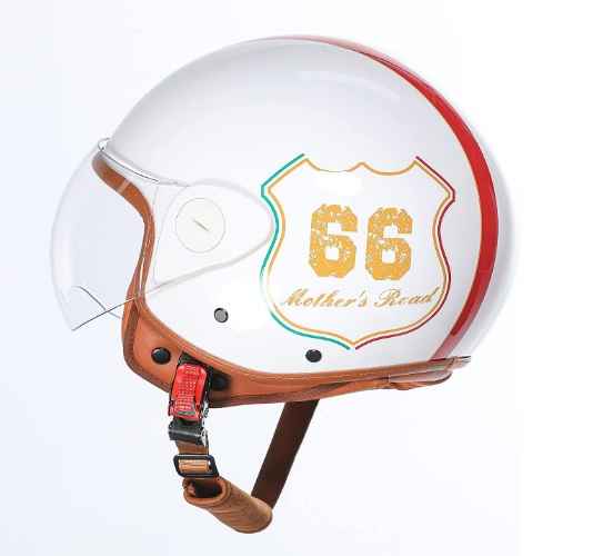 Retro Motorcycle Half Face Helmet