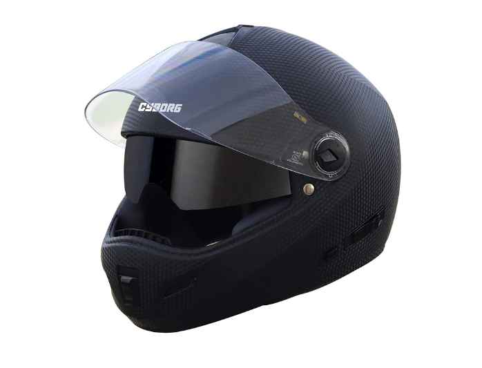 Steelbird Cyborg Double Visor Full Face Helmet