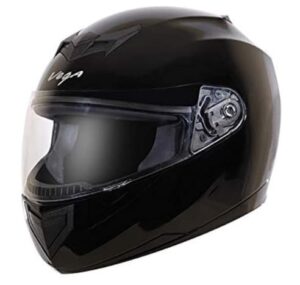 Full Face Gloss Finish Helmet for Men and Women