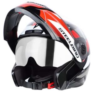 Steelbird SBA-7 Huracan Flip-Up Helmet for Men and Women