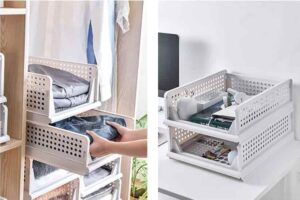 Bedroom Storage Box Bathrooms Space Organizer