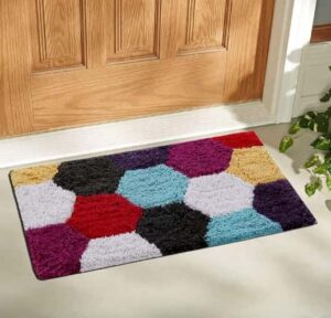 Best Cotton Door Mat, Multicolour